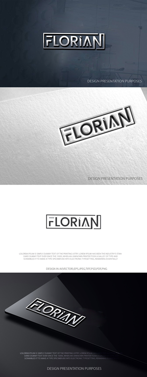 Logo Design by zebronicgraphic for FLORIAN designs | Design: #36365181