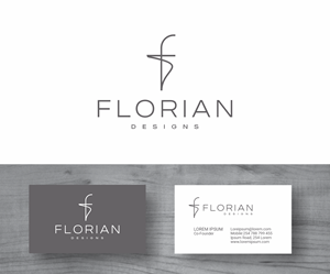 Logo Design by MBARO for FLORIAN designs | Design: #36425039