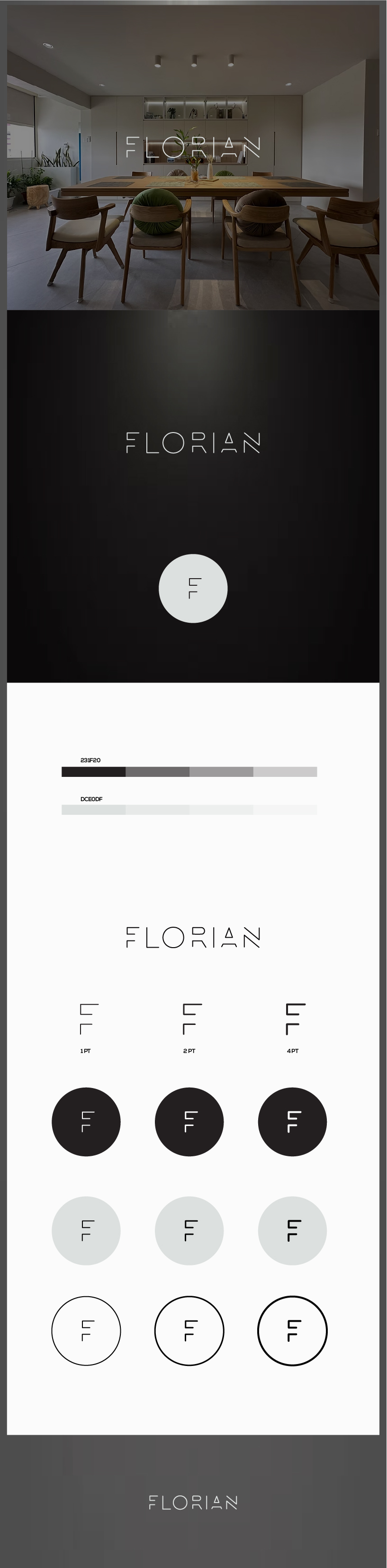 Logo Design by saifysyed Studio for FLORIAN designs | Design #36398393