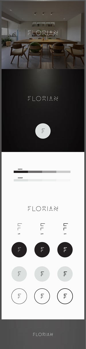 Logo Design by saifysyed Studio for FLORIAN designs | Design: #36398393