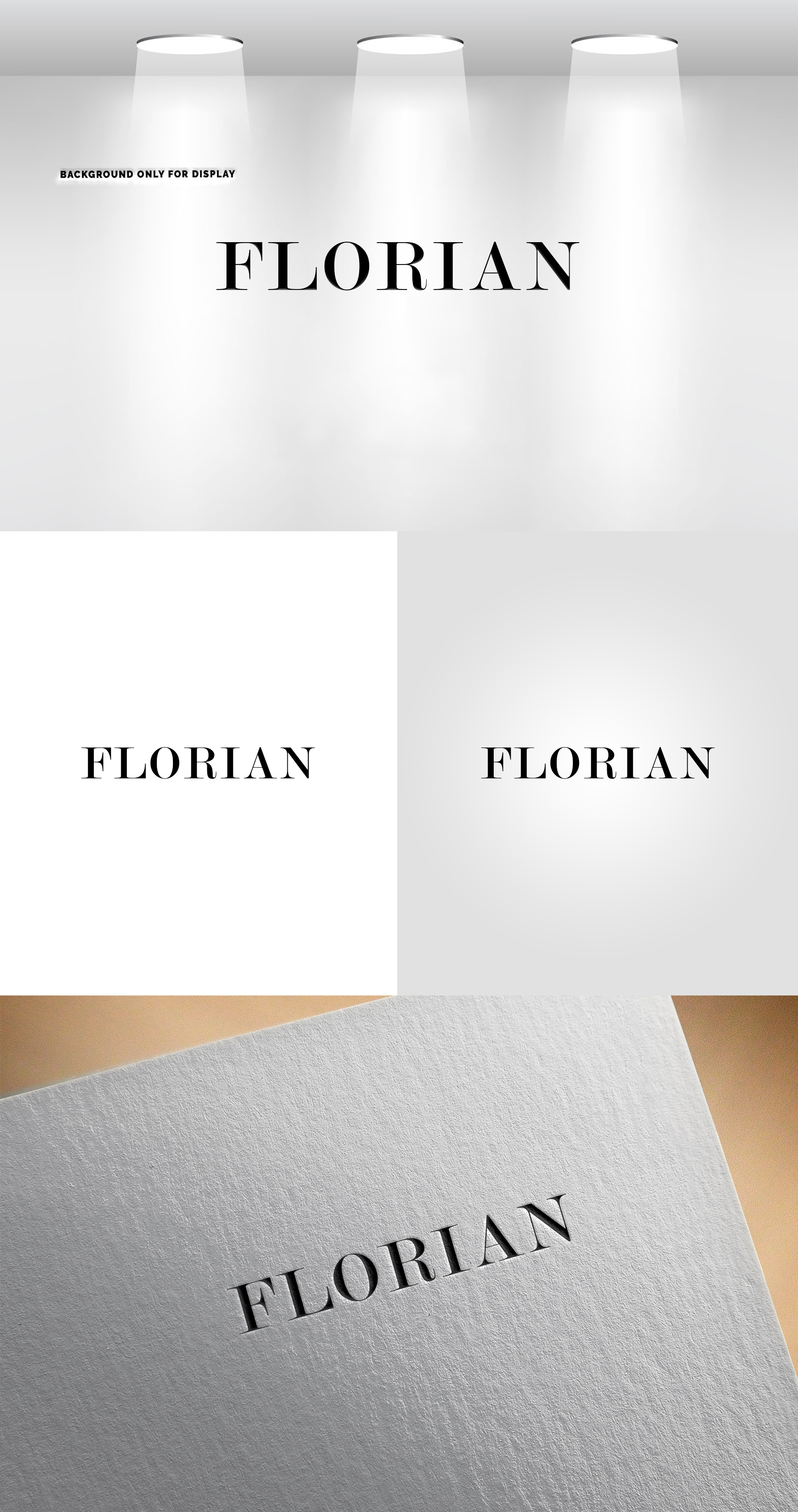Logo Design by Soonia for FLORIAN designs | Design #36366284
