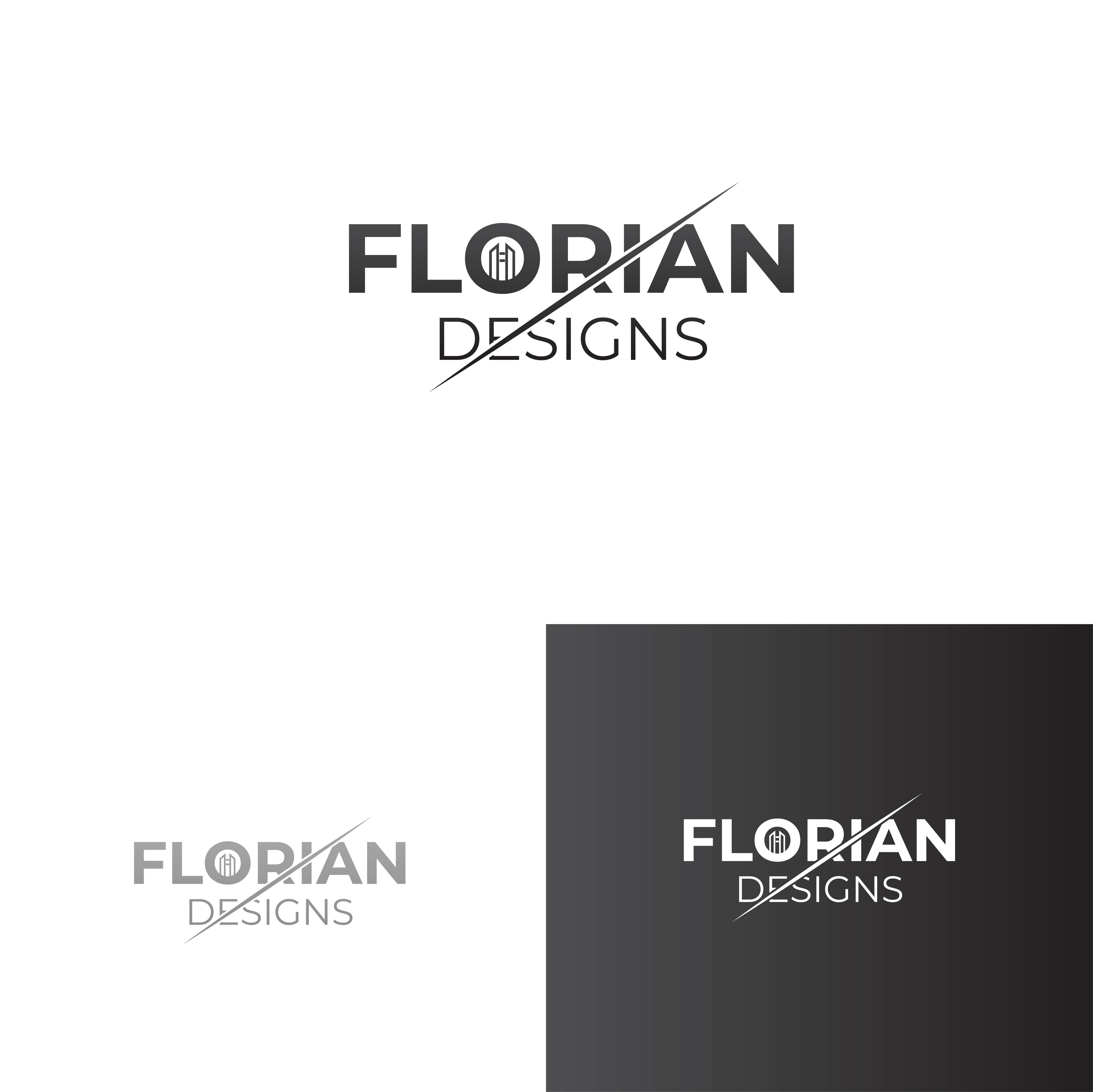 Logo Design by Khadeeja Designs for FLORIAN designs | Design #36365143