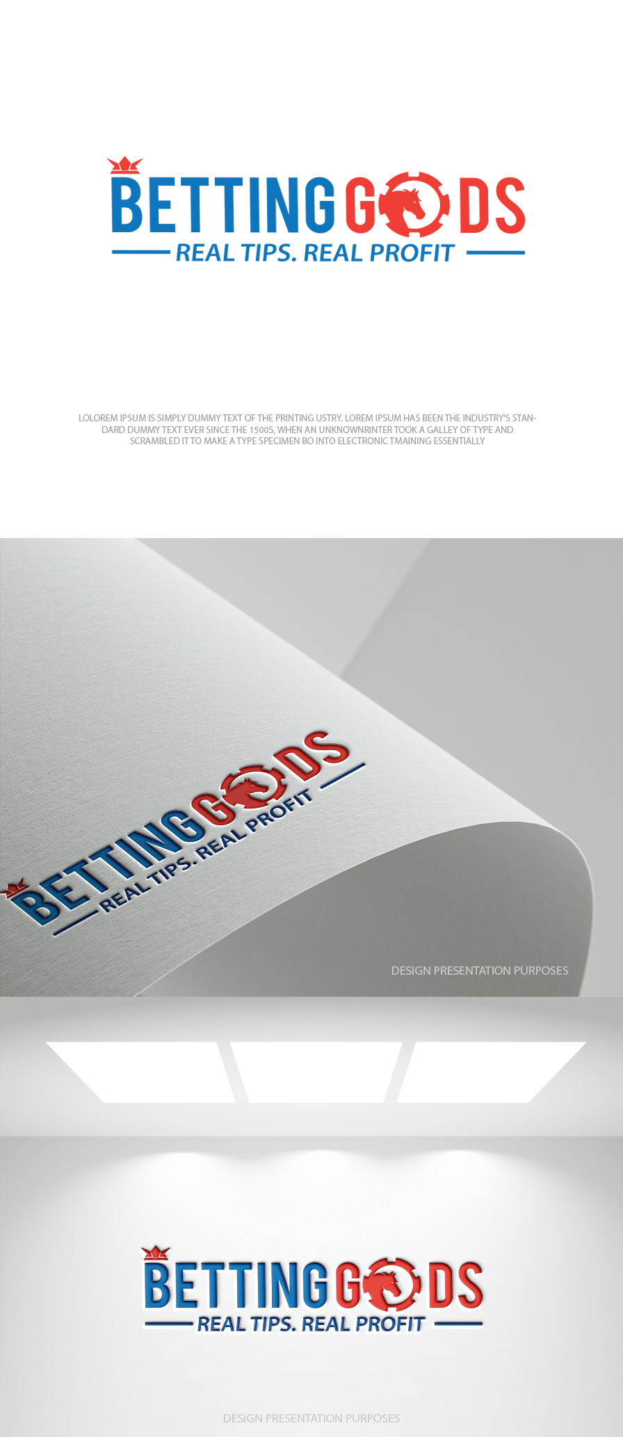 Logo Design by zebronicgraphic for Betting Gods Malta Ltd | Design #36372717
