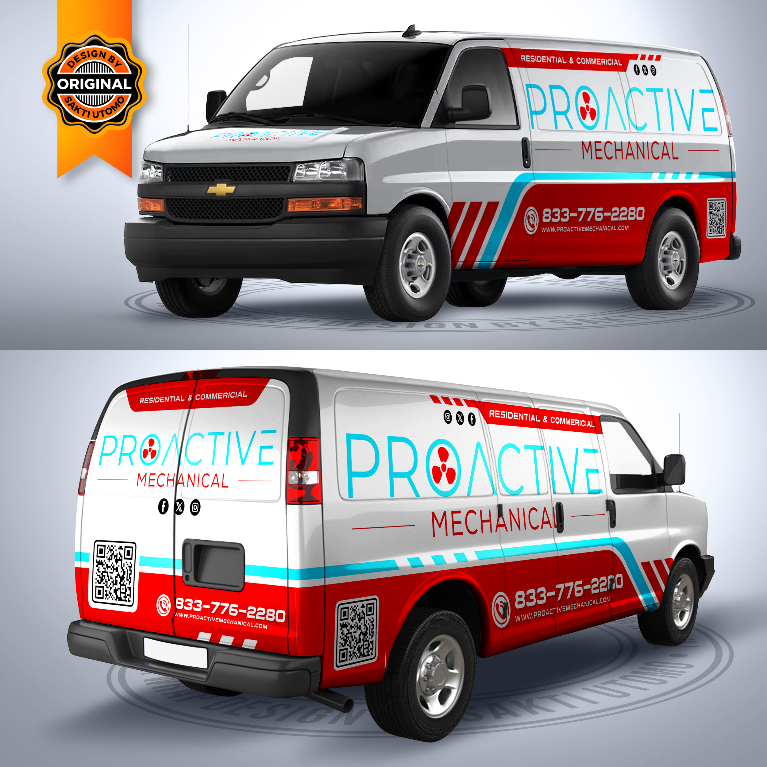 Diseño de Rotulación de Vehículo por TheSakti para este proyecto | Diseño #36424677