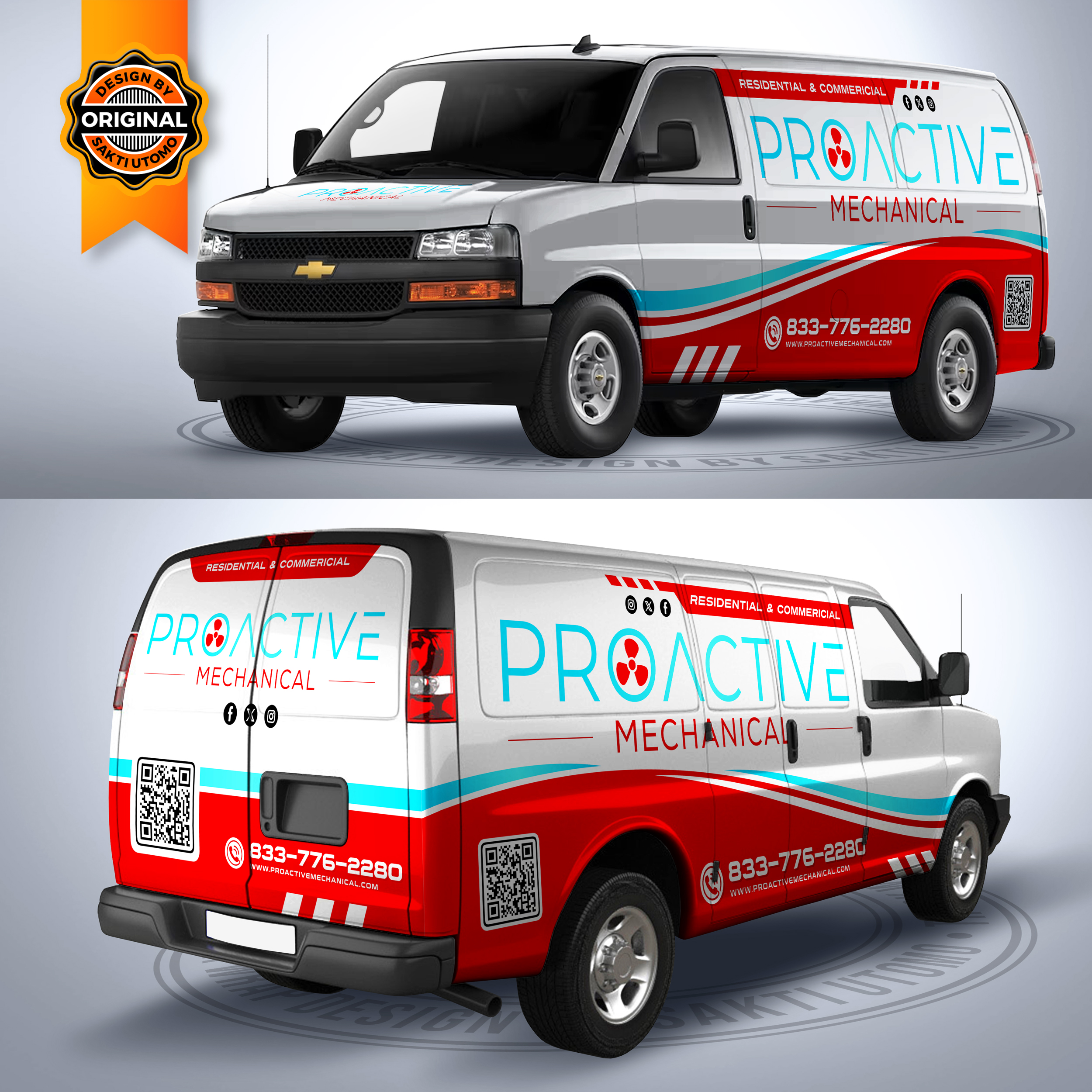 Diseño de Rotulación de Vehículo por TheSakti para este proyecto | Diseño #36424680