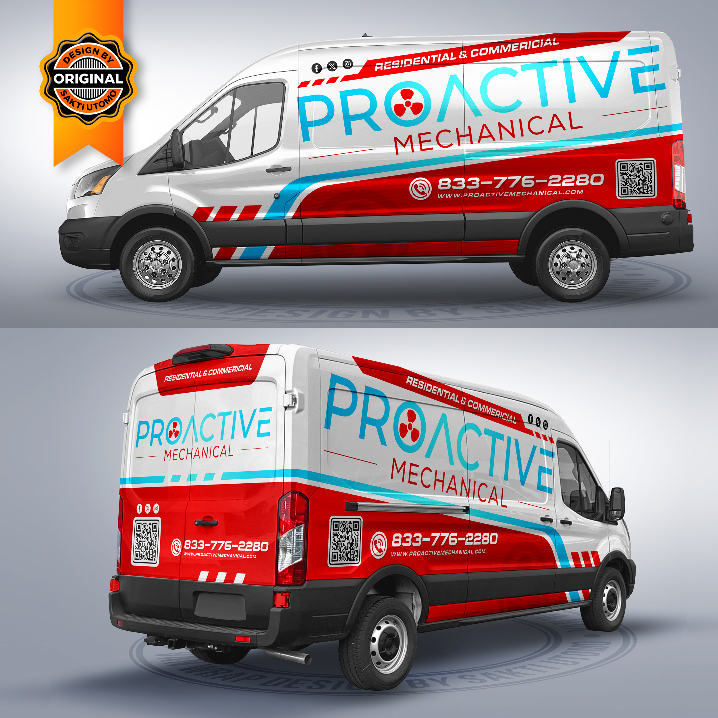 Diseño de Rotulación de Vehículo por TheSakti para este proyecto | Diseño #36430621