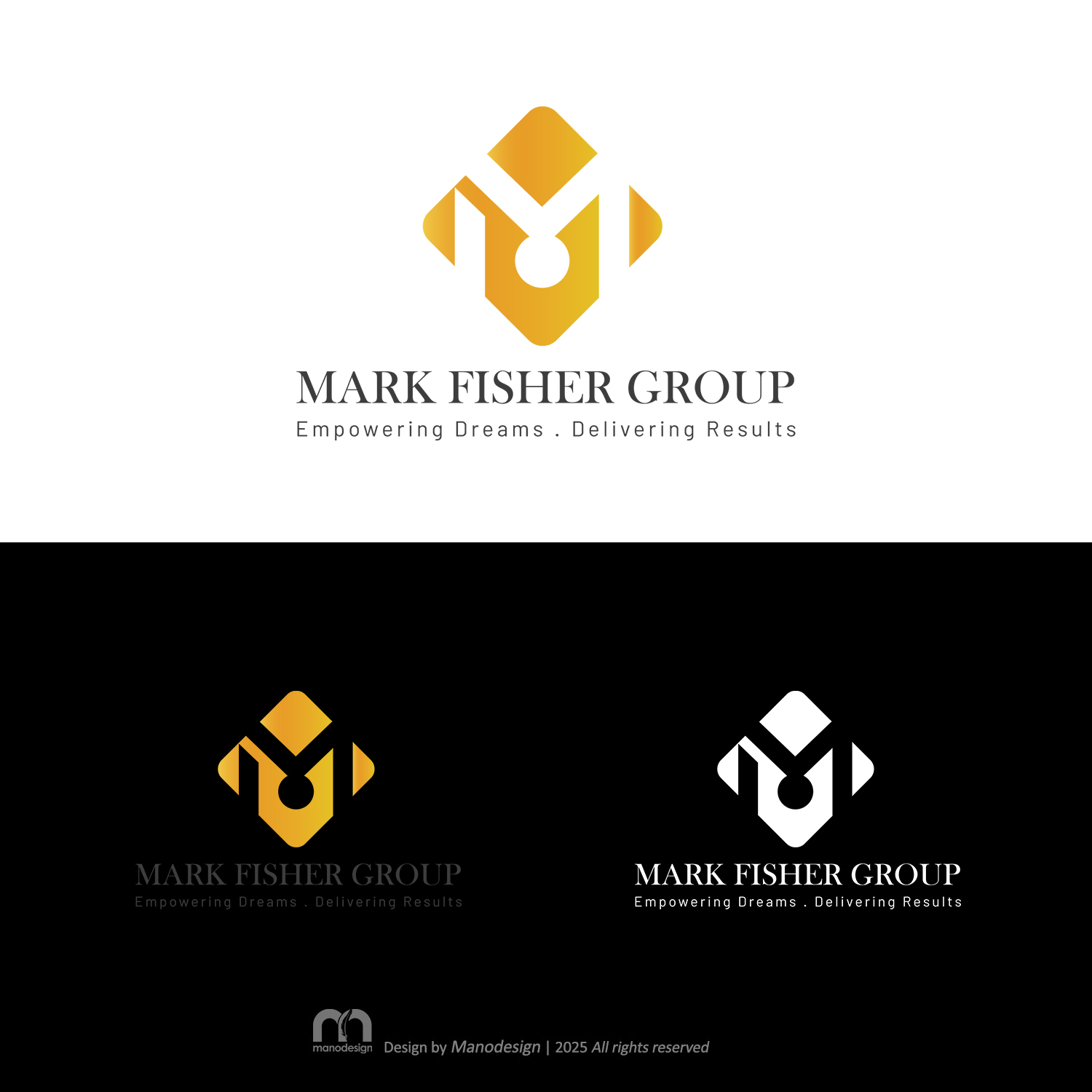 Diseño de Logo por ManoDesign1 para Mark Fisher Group | Diseño #36406170