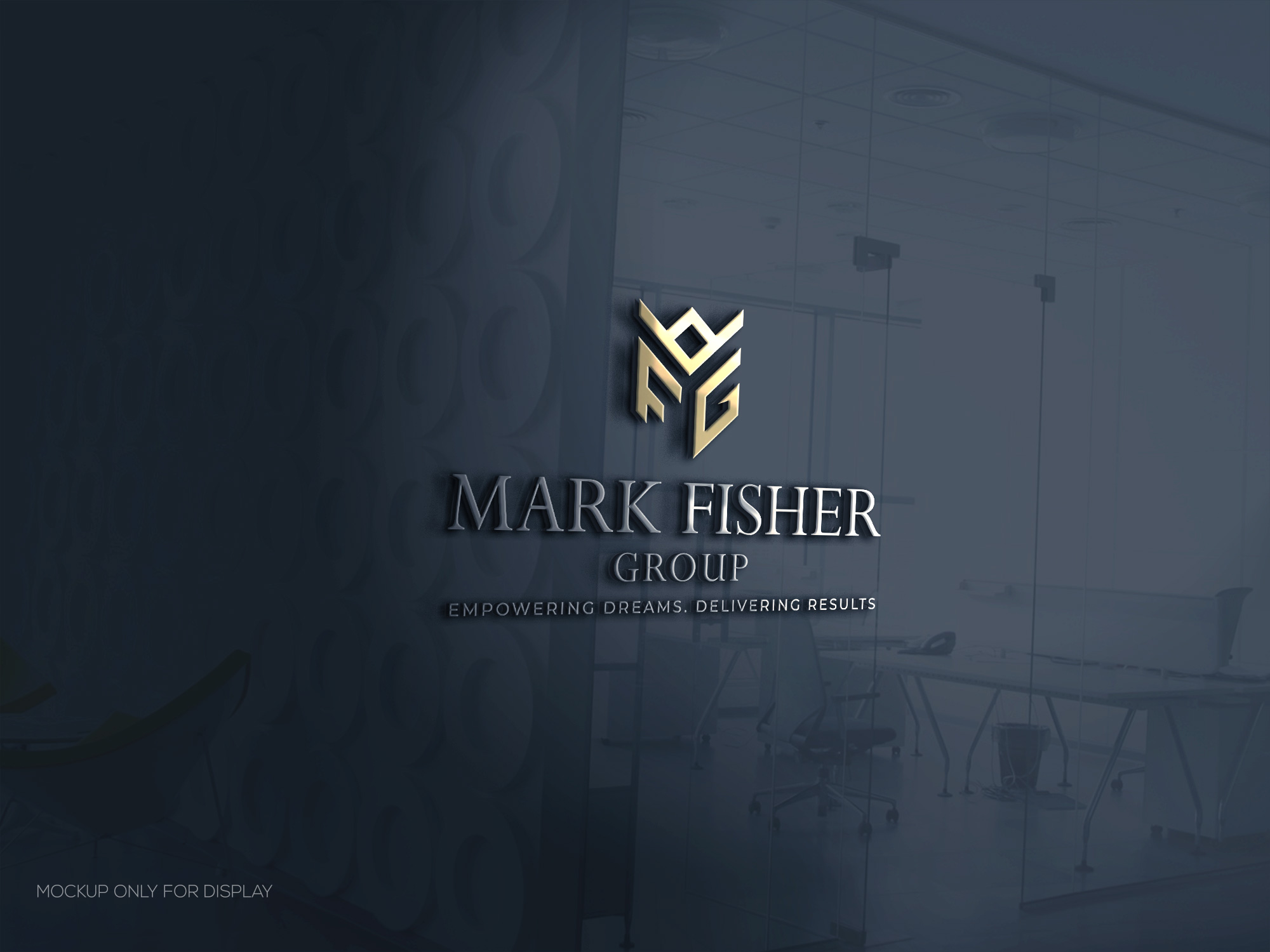 Diseño de Logo por LogoEon para Mark Fisher Group | Diseño #36378640