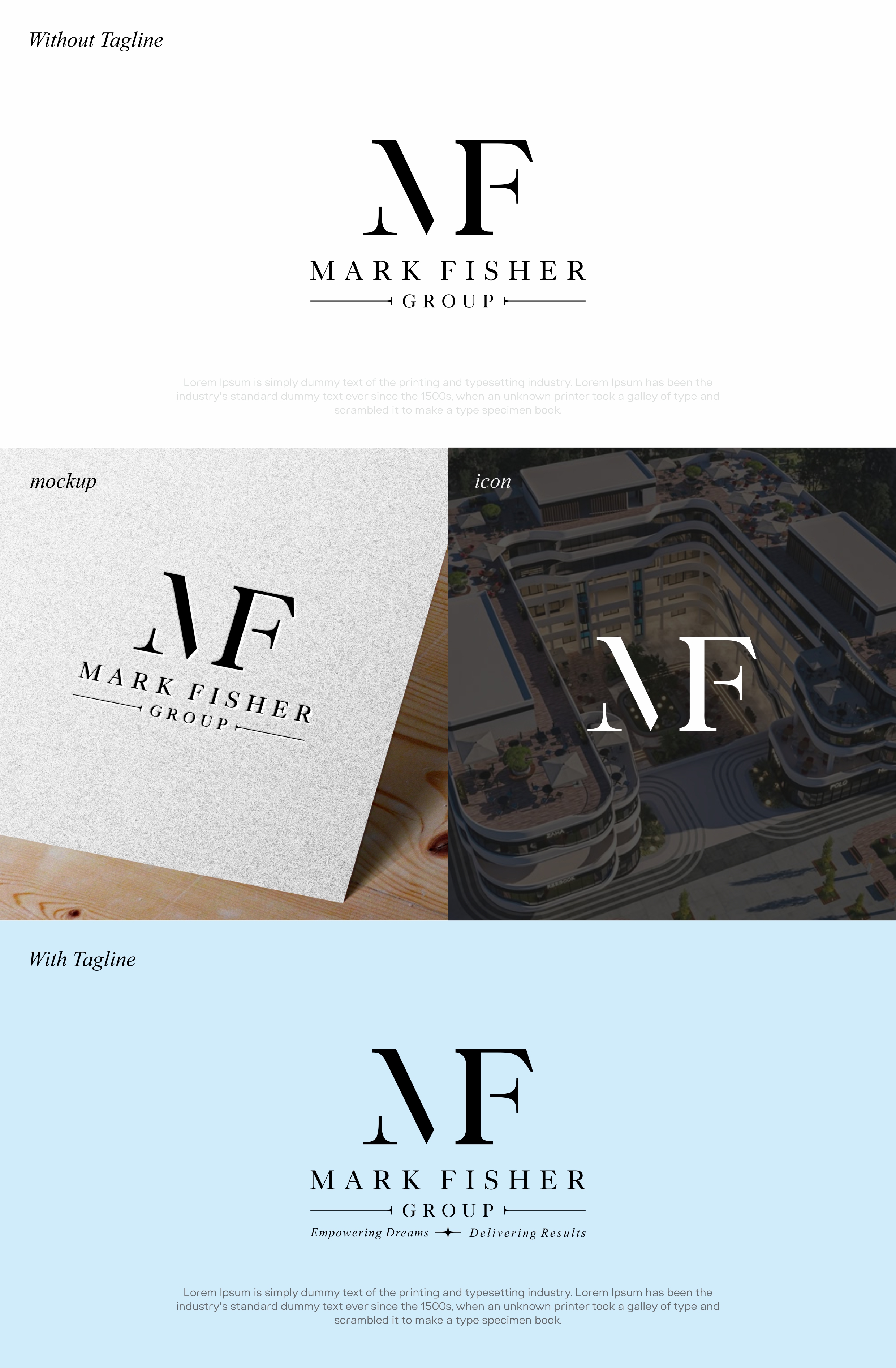 Logo Design by Student_art for Mark Fisher Group | Design #36417094