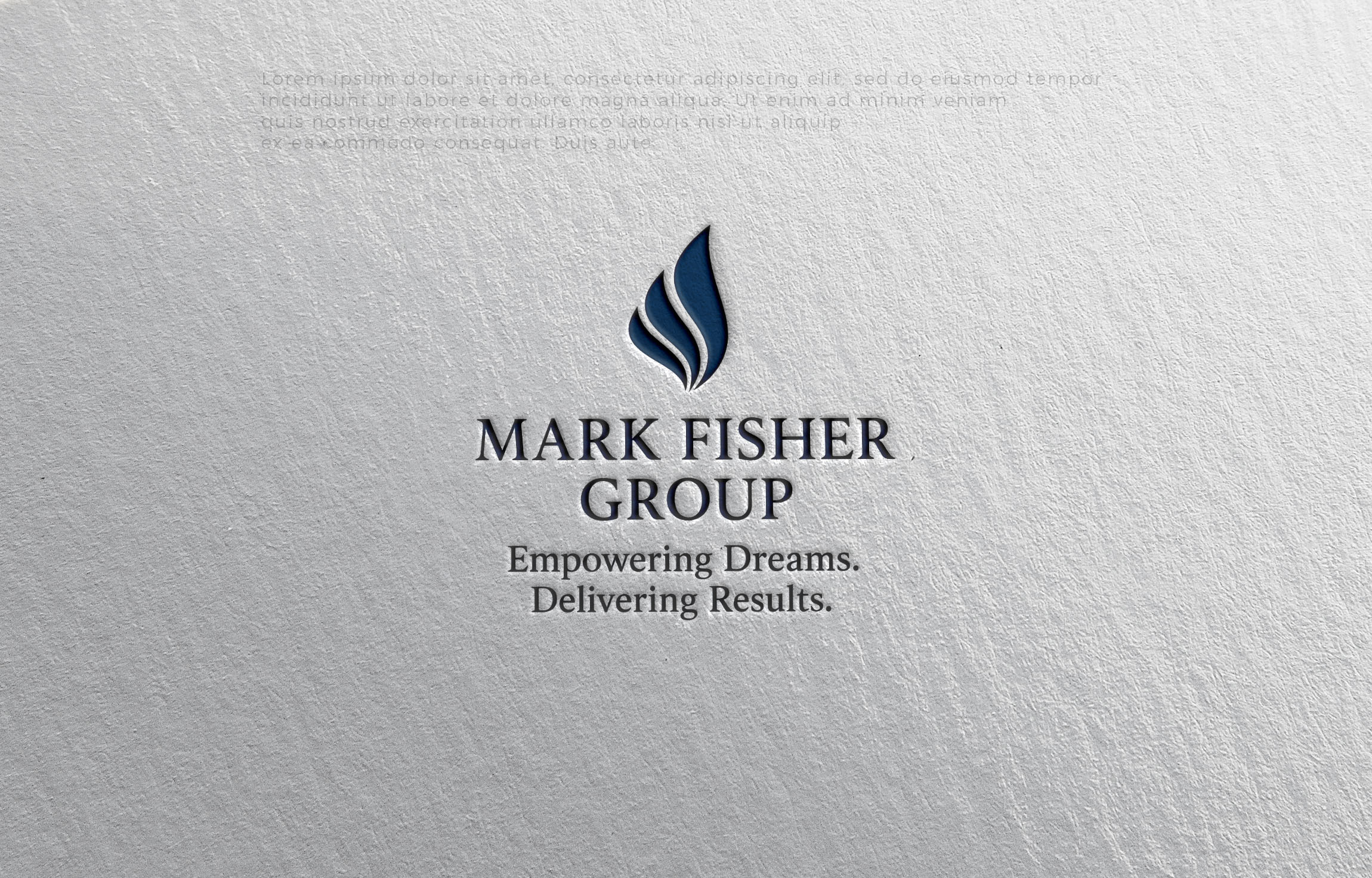 Diseño de Logo por MHdesignM para Mark Fisher Group | Diseño #36389925