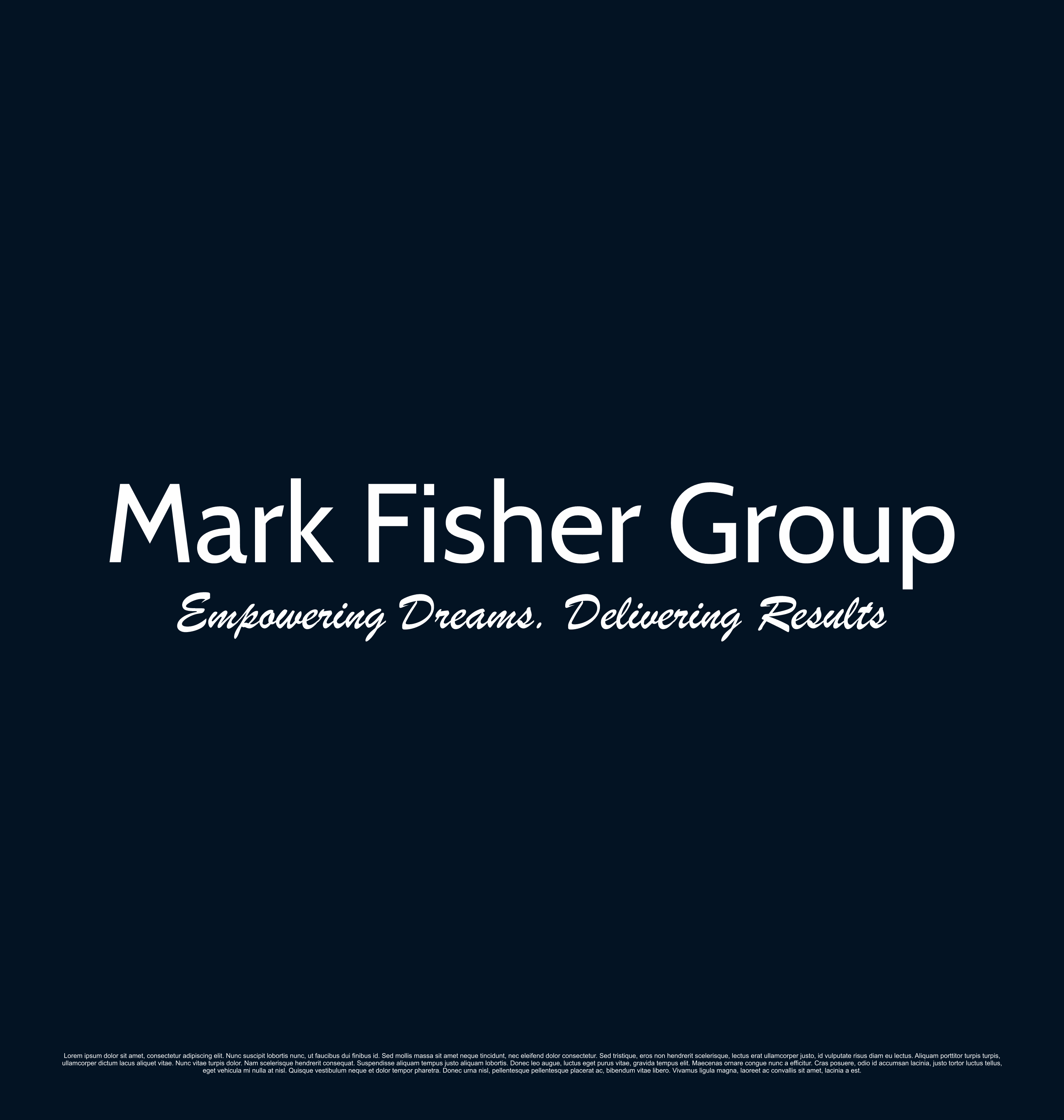 Diseño de Logo por saesean para Mark Fisher Group | Diseño #36387394