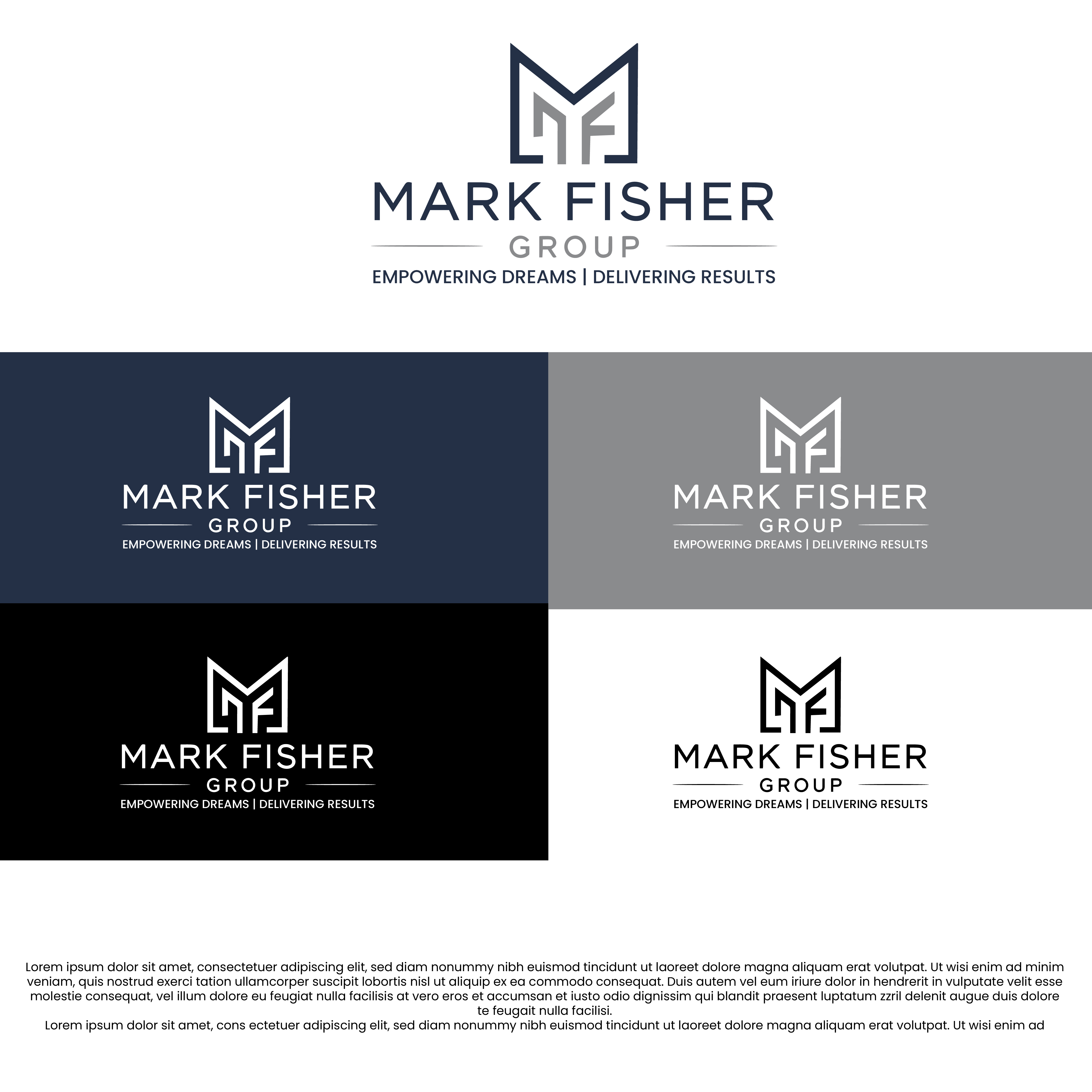 Diseño de Logo por Shariqology para Mark Fisher Group | Diseño #36379270