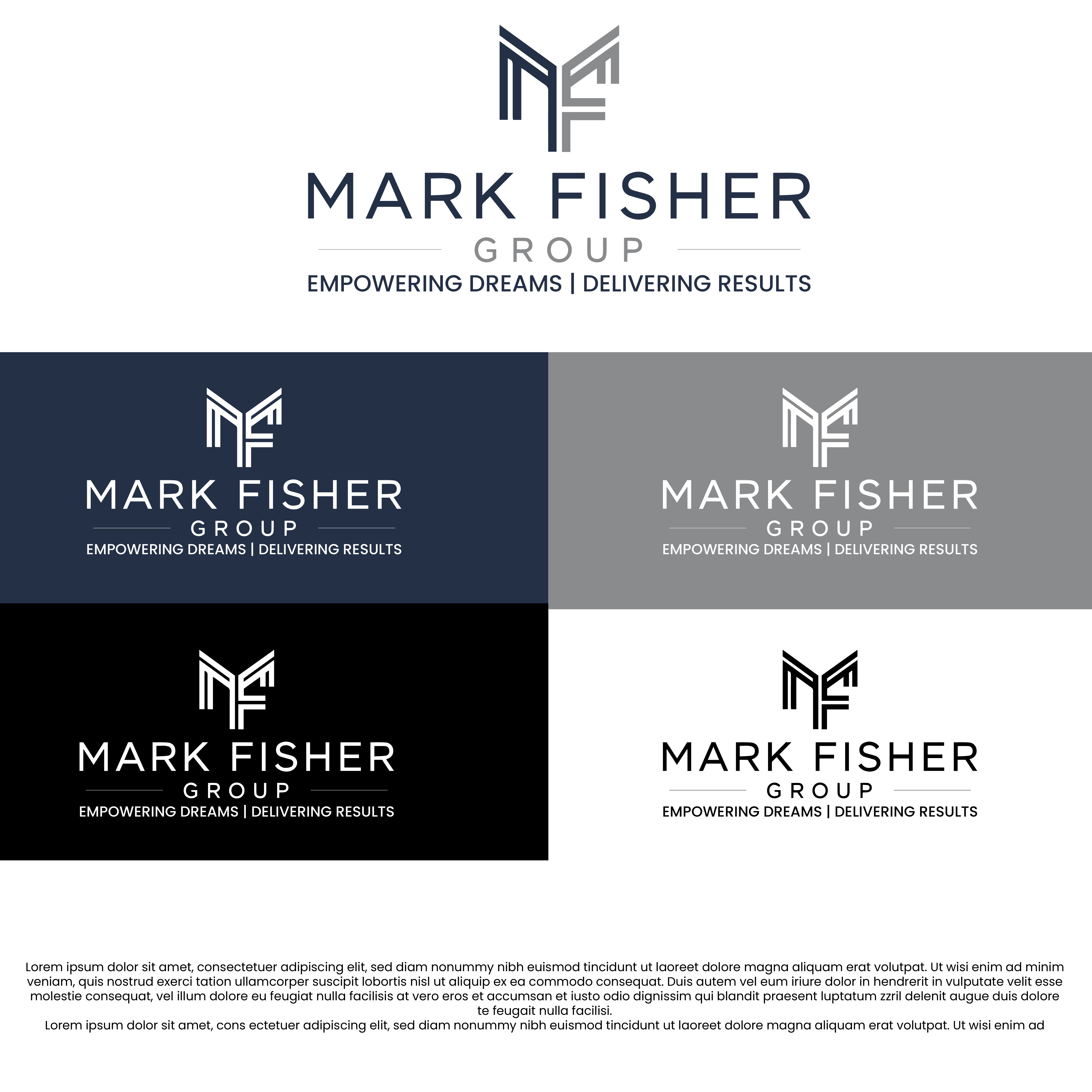 Diseño de Logo por Shariqology para Mark Fisher Group | Diseño #36379271