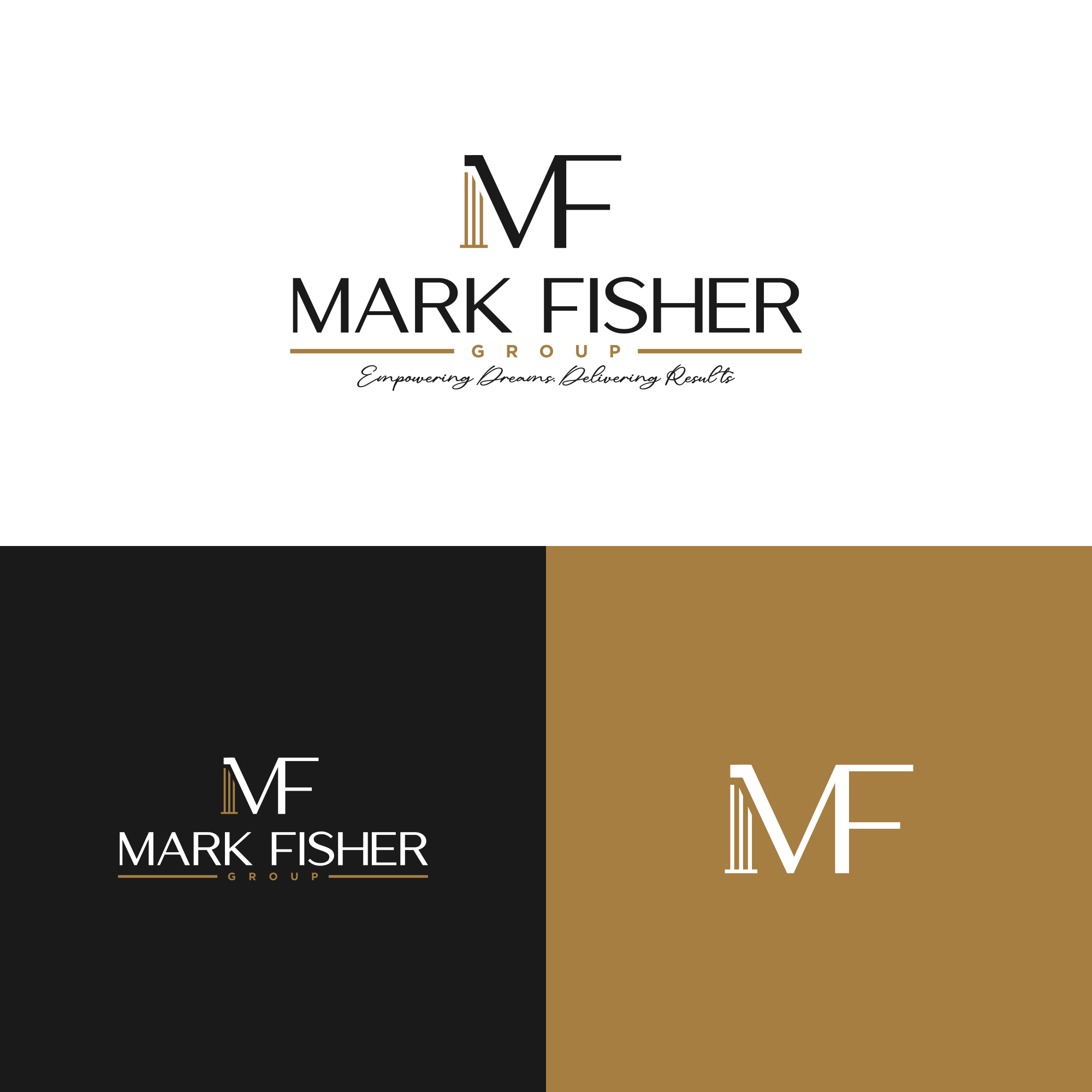 Logo Design by ni9 for Mark Fisher Group | Design #36399964