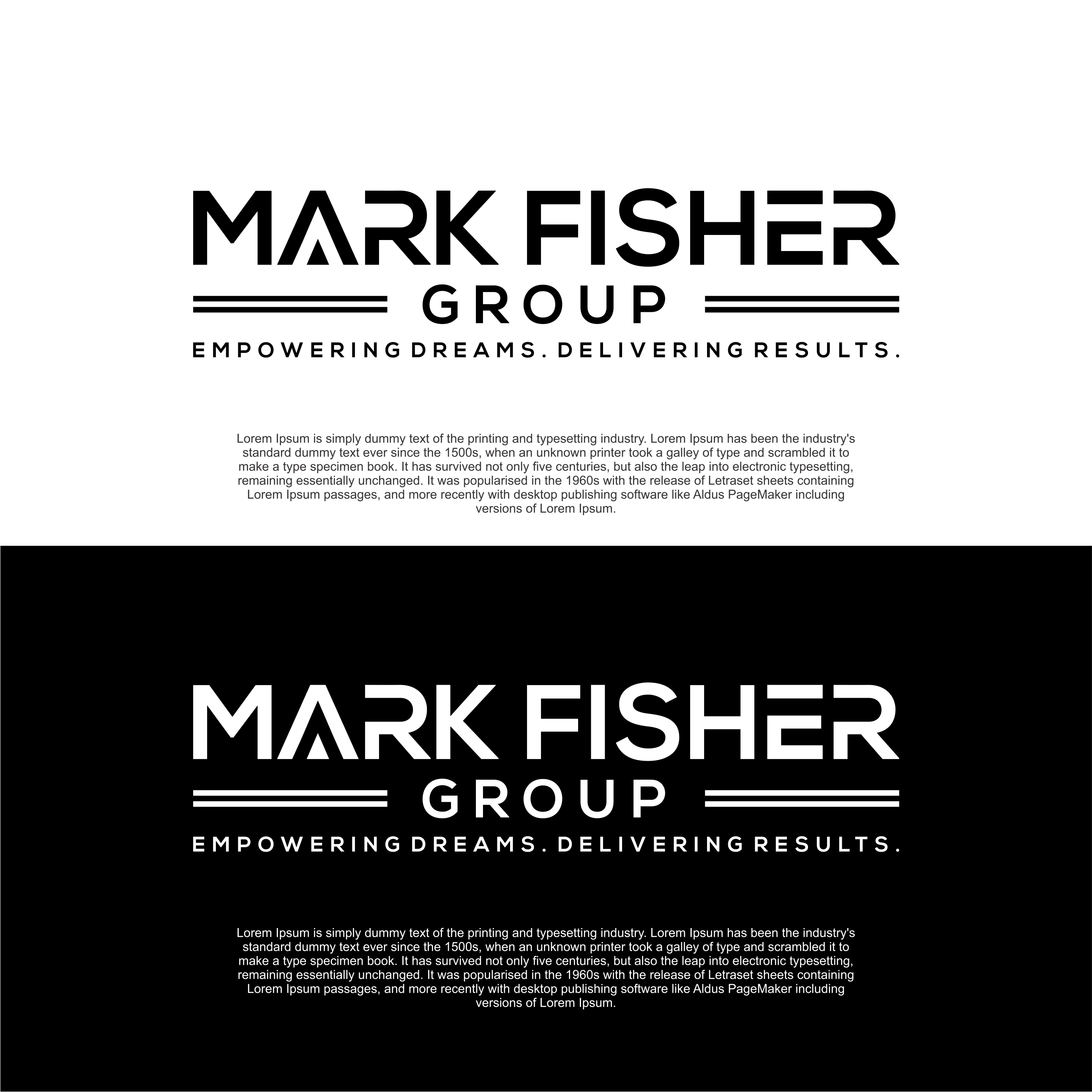 Diseño de Logo por diego costa para Mark Fisher Group | Diseño #36396893