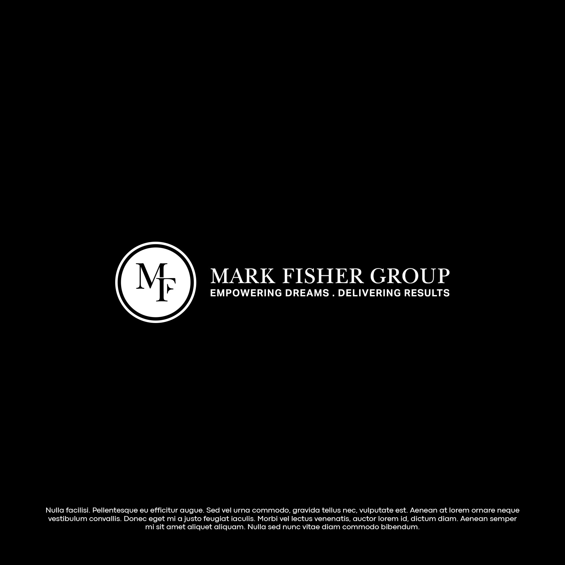 Logo Design by ScoreStriver for Mark Fisher Group | Design #36431494