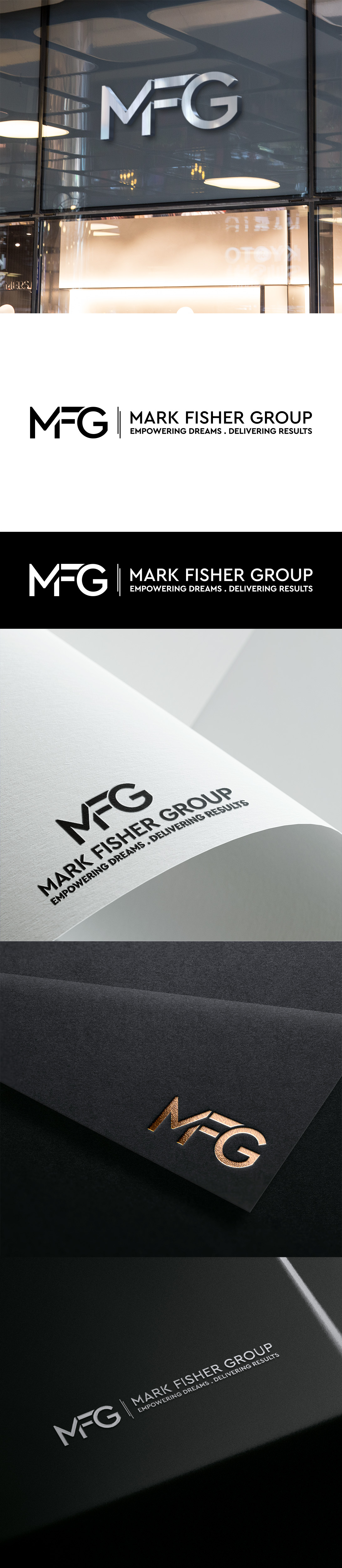 Diseño de Logo por ScoreStriver para Mark Fisher Group | Diseño #36437974