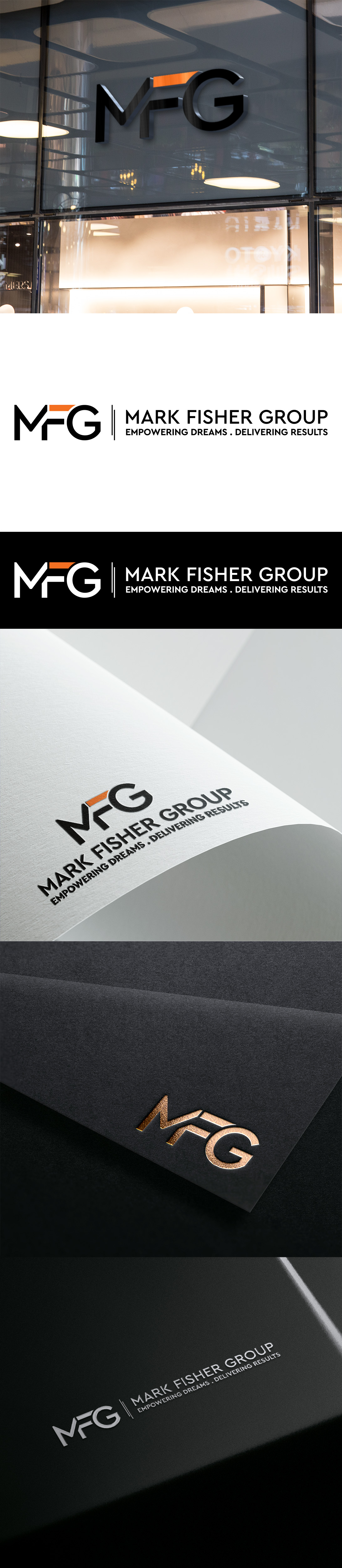 Diseño de Logo por ScoreStriver para Mark Fisher Group | Diseño #36442455