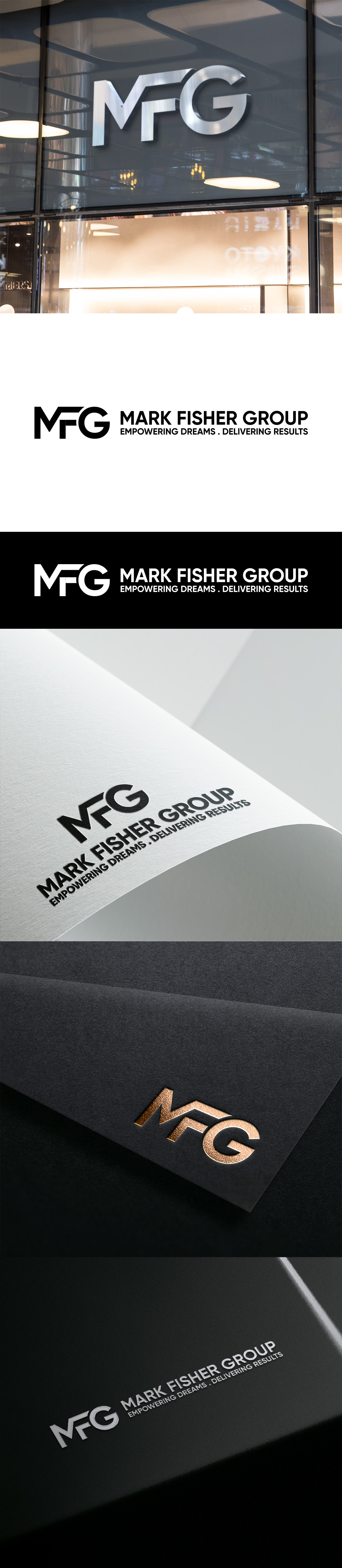 Diseño de Logo por ScoreStriver para Mark Fisher Group | Diseño #36442978