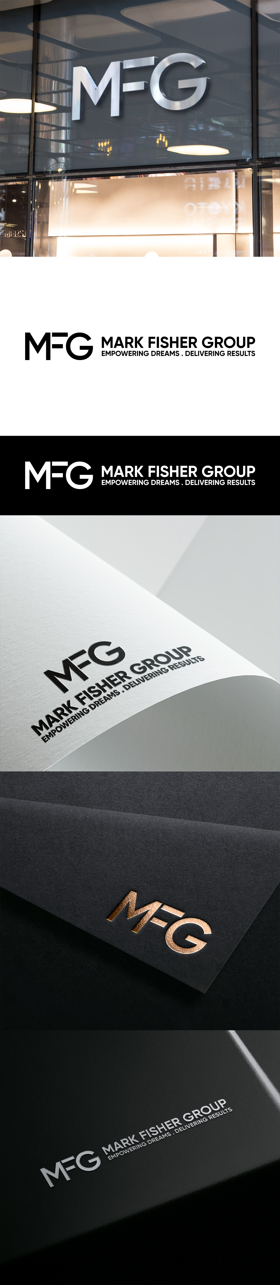 Logo Design by ScoreStriver for Mark Fisher Group | Design #36443033