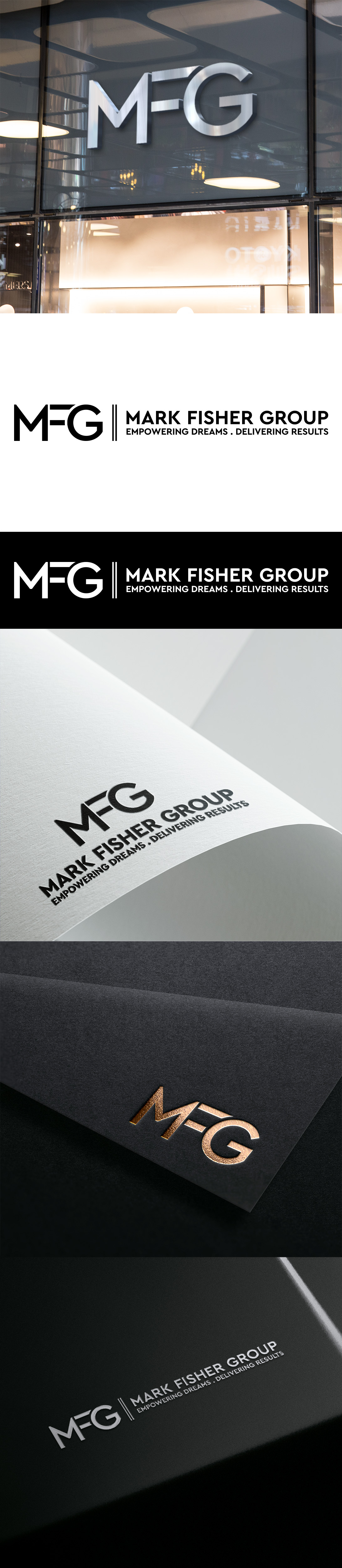Diseño de Logo por ScoreStriver para Mark Fisher Group | Diseño #36443295