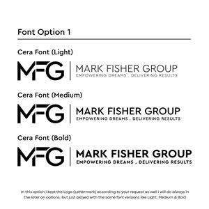 Logo Design by ScoreStriver for Mark Fisher Group | Design: #36465132
