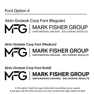 Logo Design by ScoreStriver for Mark Fisher Group | Design: #36465432