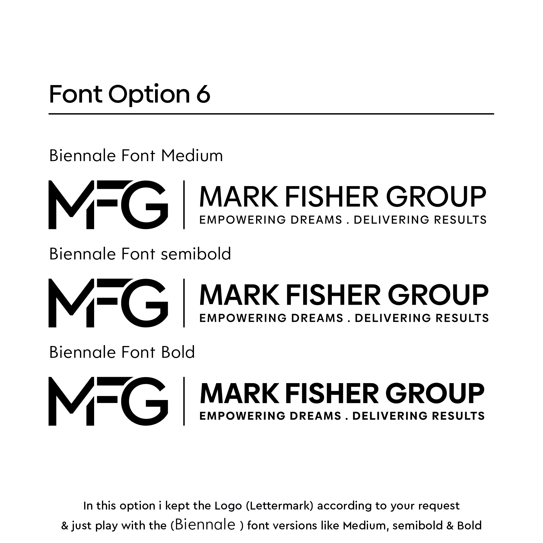 Diseño de Logo por ScoreStriver para Mark Fisher Group | Diseño #36465785