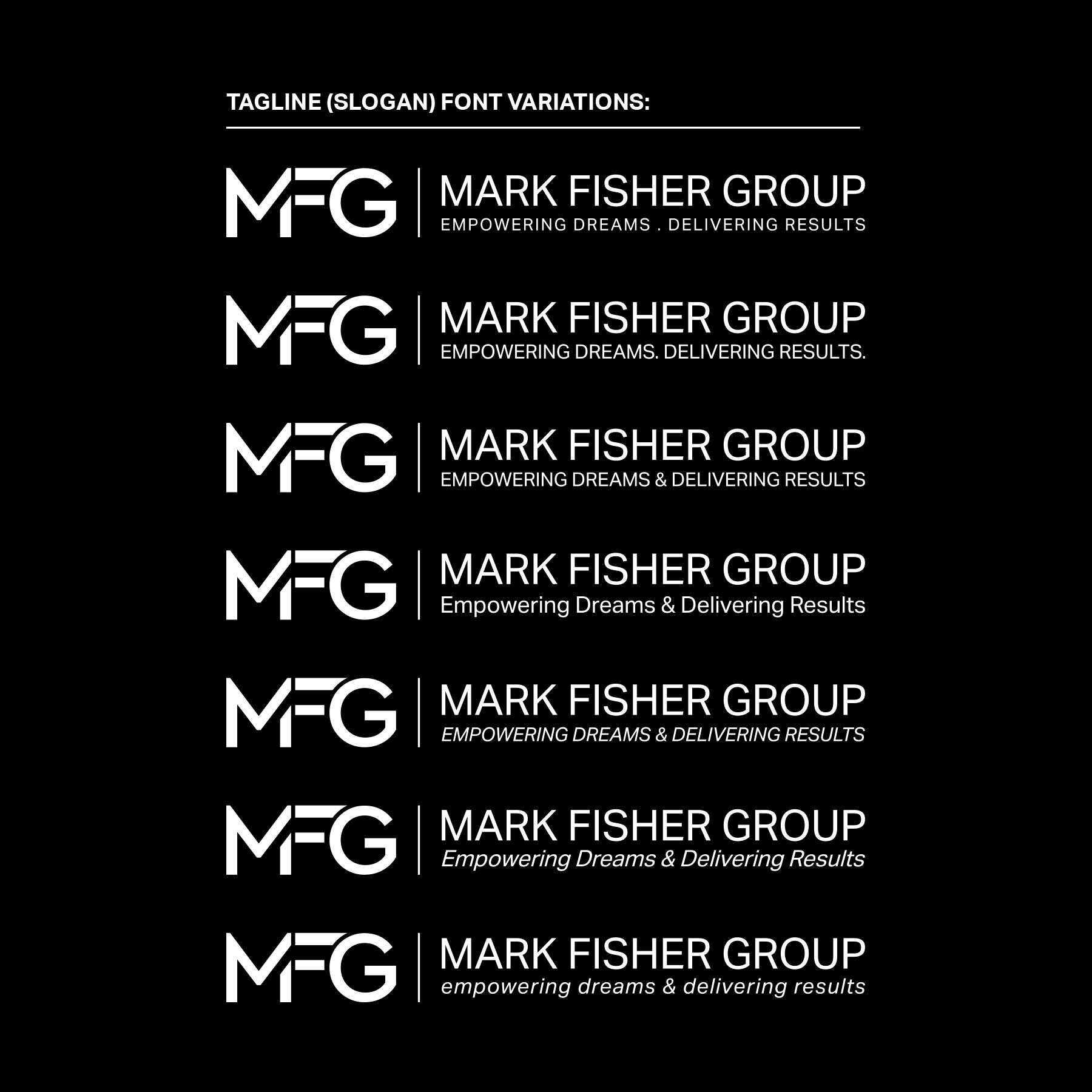 Diseño de Logo por ScoreStriver para Mark Fisher Group | Diseño #36472073