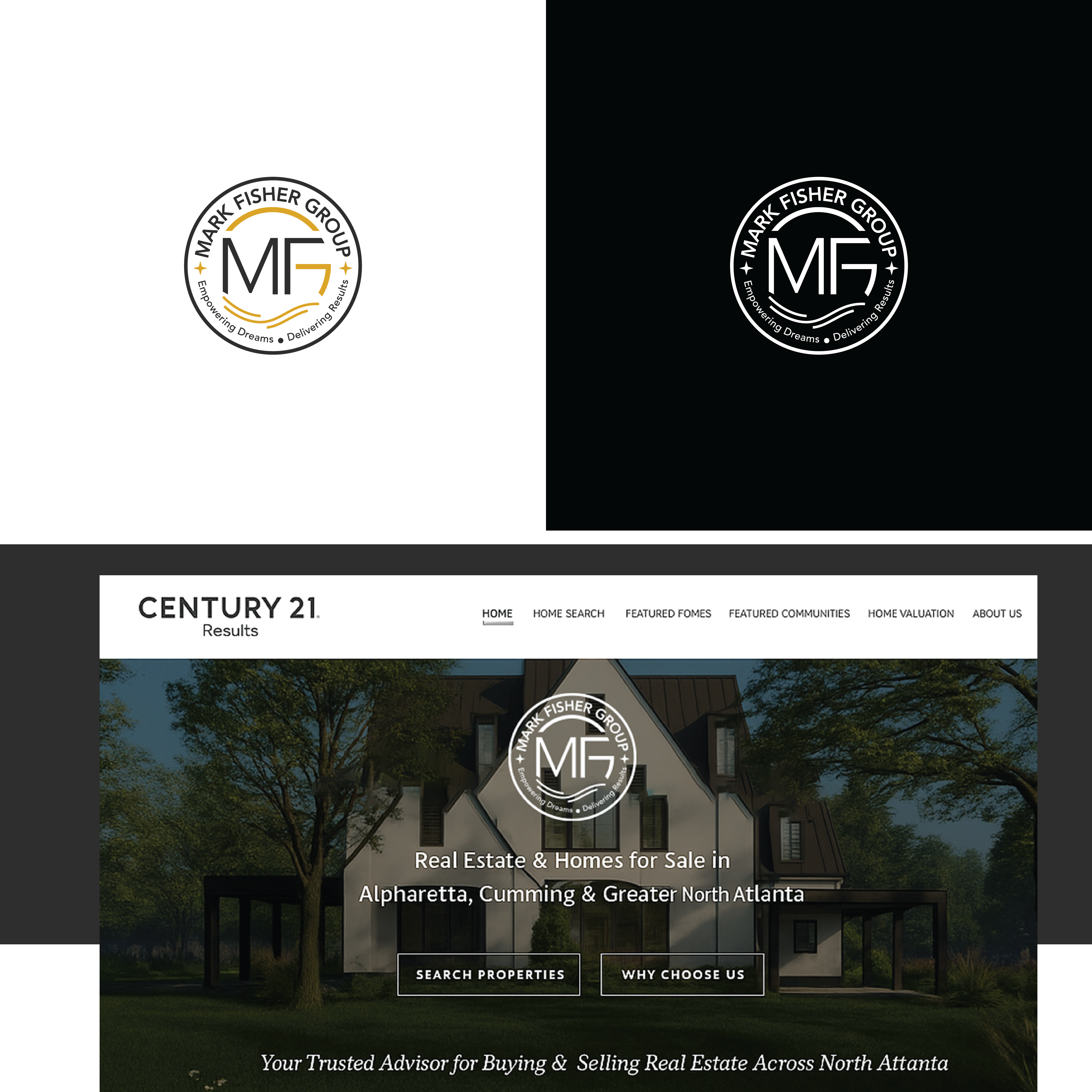 Diseño de Logo por Designtech24 para Mark Fisher Group | Diseño #36414172