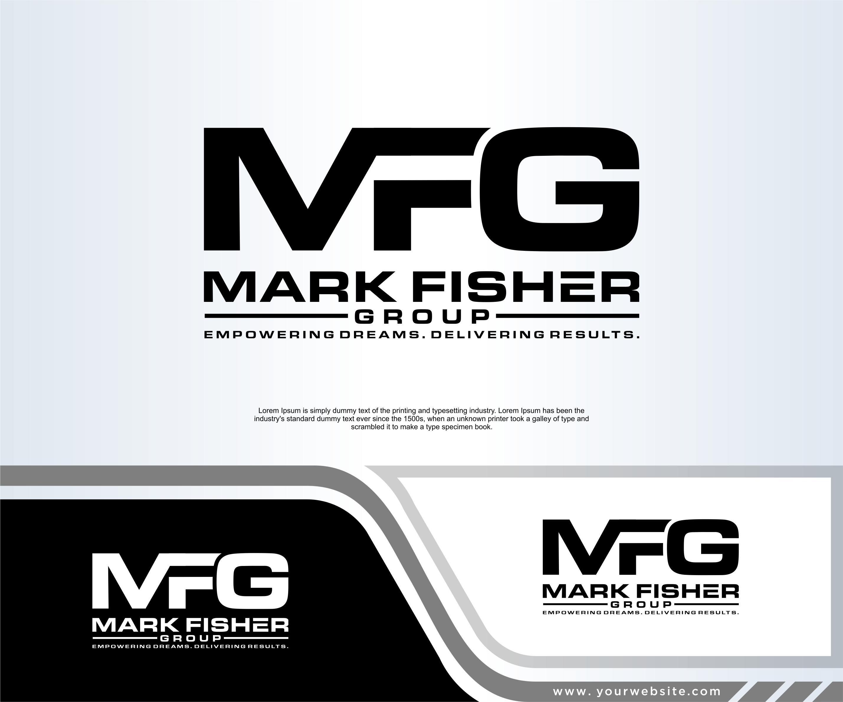 Diseño de Logo por dobleh_creative para Mark Fisher Group | Diseño #36378033