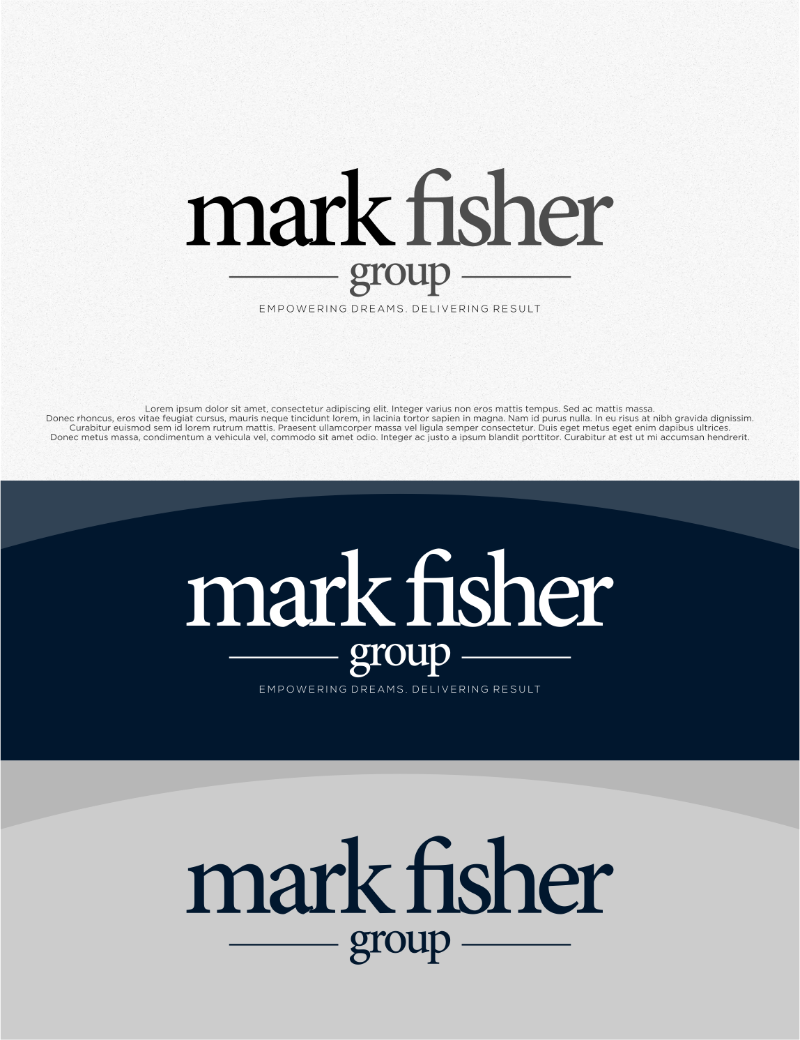 Diseño de Logo por shiroRo para Mark Fisher Group | Diseño #36416603