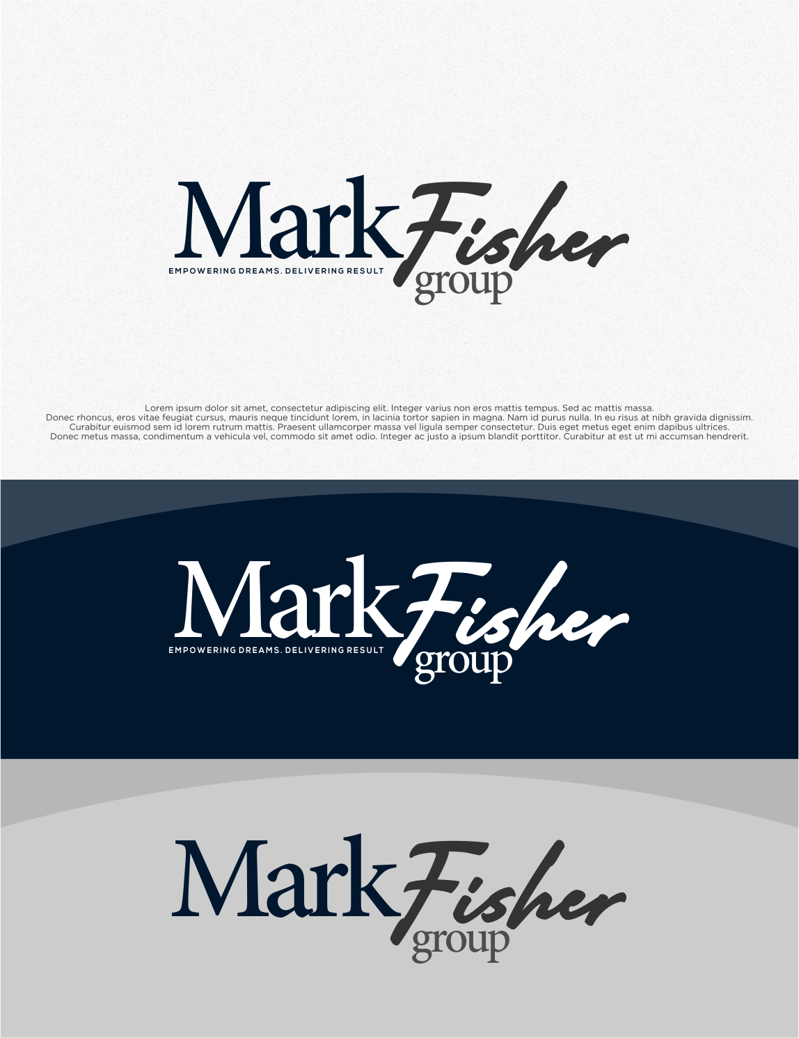 Diseño de Logo por shiroRo para Mark Fisher Group | Diseño #36416605