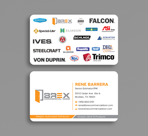 Visitenkarten-Design von Expert Bappy für BREX Commercial Door | Design: #36387906