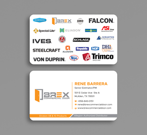 Visitenkarten-Design von Expert Bappy für BREX Commercial Door | Design: #36388107