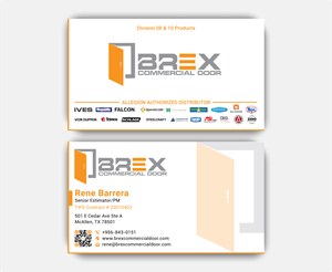 Visitenkarten-Design von DesignerShahadat für BREX Commercial Door | Design: #36381240