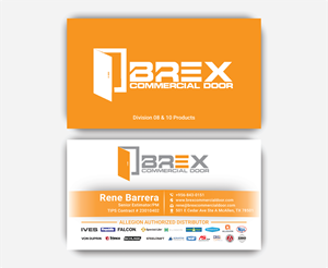 Visitenkarten-Design von DesignerShahadat für BREX Commercial Door | Design: #36391720