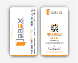 Visitenkarten-Design von DesignerShahadat für BREX Commercial Door | Design: #36395934