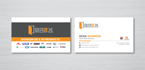 Business Card Design by artbitin for BREX Commercial Door | Design: #36379286