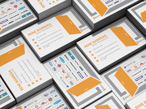 Business Card Design by Teja_1 for BREX Commercial Door | Design: #36397647