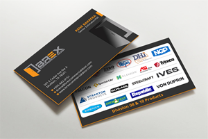 Business Card Design by LAXMI DESIGNHUB for BREX Commercial Door | Design: #36379088