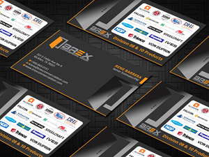 Business Card Design by LAXMI DESIGNHUB for BREX Commercial Door | Design: #36379137