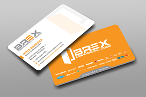 Visitenkarten-Design von Uttom 2 für BREX Commercial Door | Design: #36383187