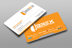 Visitenkarten-Design von Uttom 2 für BREX Commercial Door | Design: #36383189