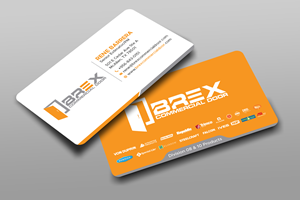 Business Card Design by Uttom 2 for BREX Commercial Door | Design: #36383191