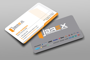 Business Card Design by Uttom 2 for BREX Commercial Door | Design: #36383195