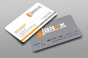 Business Card Design by Uttom 2 for BREX Commercial Door | Design: #36383196