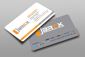 Business Card Design by Uttom 2 for BREX Commercial Door | Design: #36383197