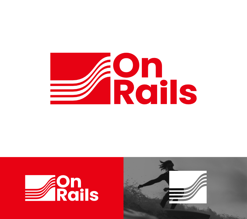 Diseño de Logo por Aezakmi para On Rails | Diseño #36418815