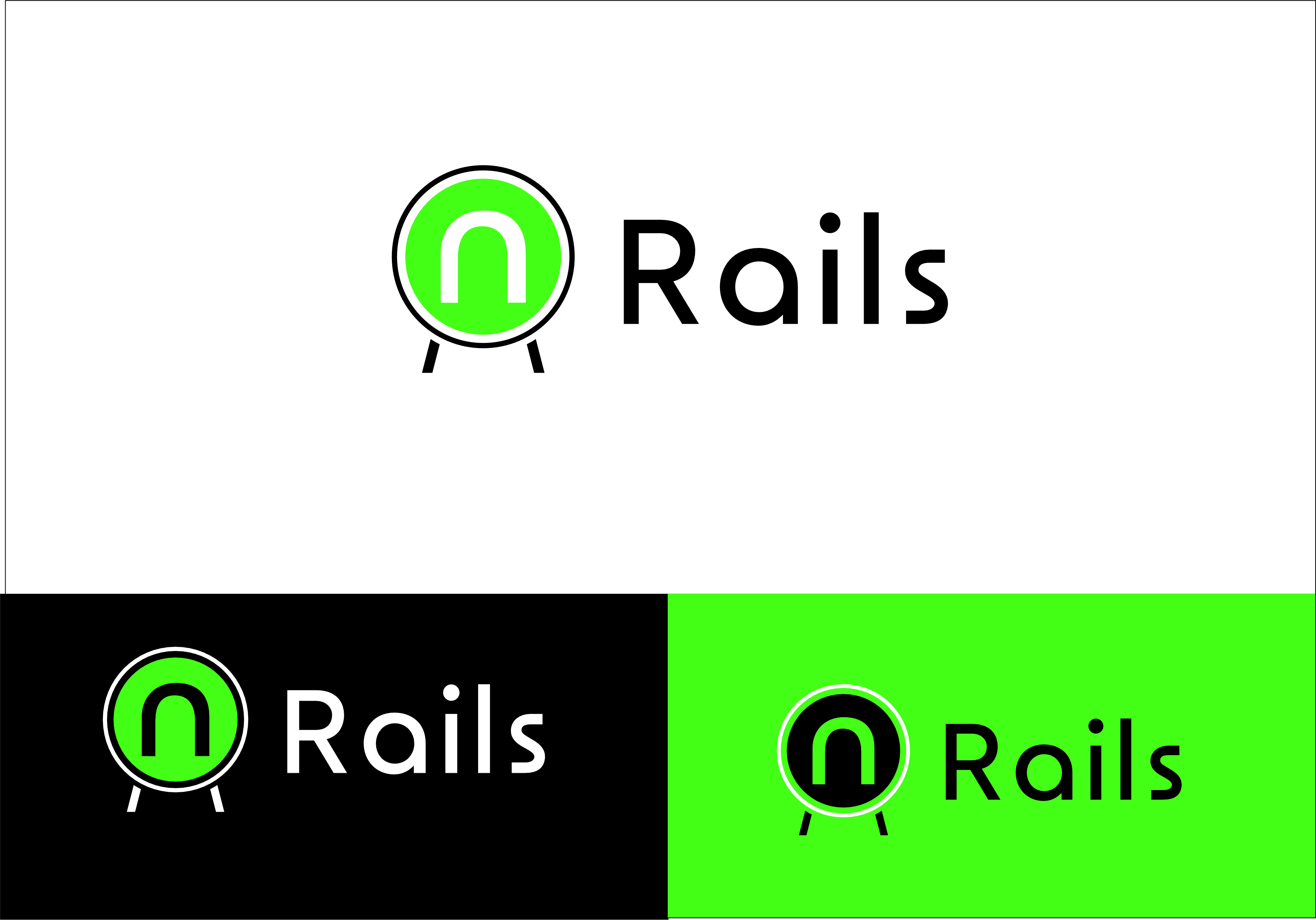 Diseño de Logo por parwezalamgorakhpur para On Rails | Diseño #36389866